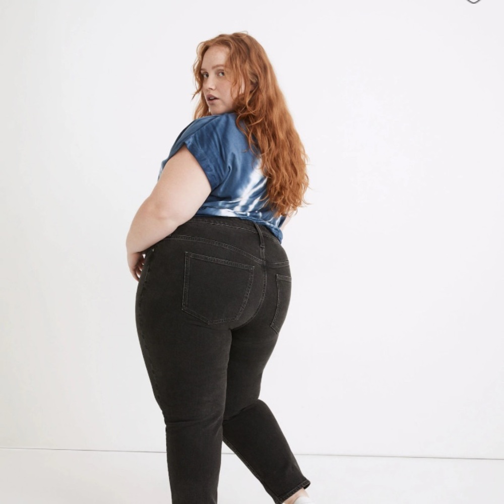 Madewell Curvy Perfect Vintage Jean, Size 26W in Lunar Wash NWT